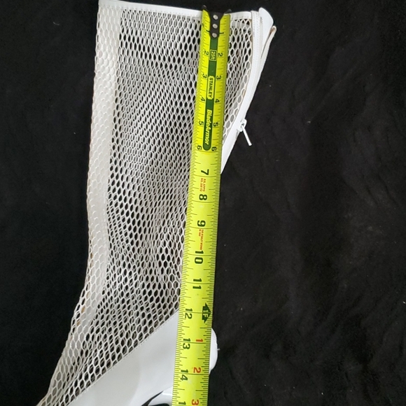 Fishnet High Heel Boot - Picture 6 of 10